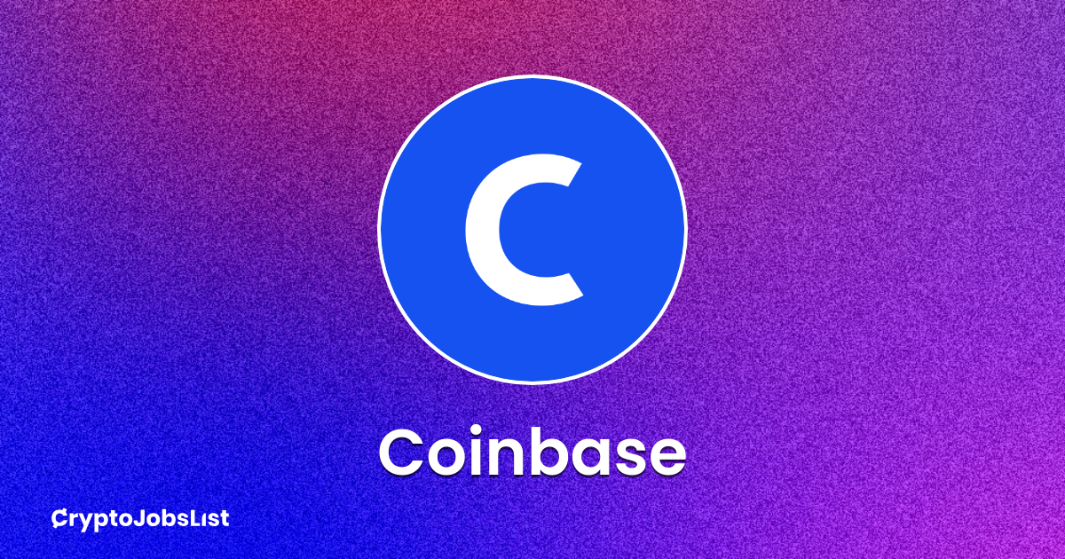 Coinbase Jobs & Careers. 0 web3 jobs available now. 301 closed jobs