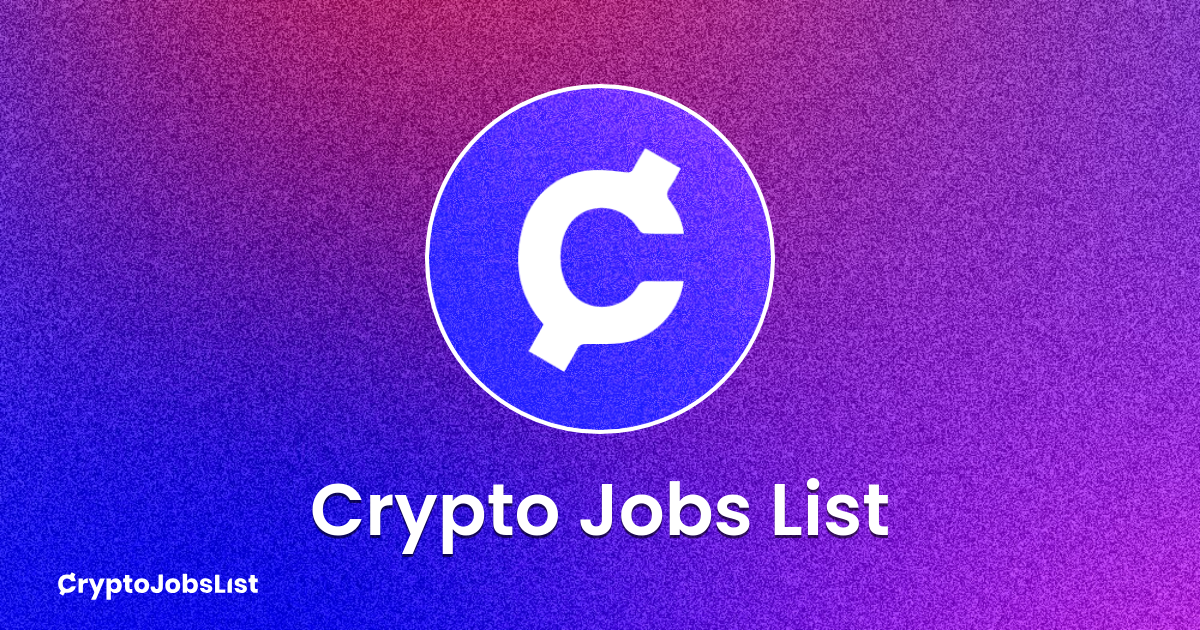 Jobs at Crypto Jobs List | CryptoJobsList