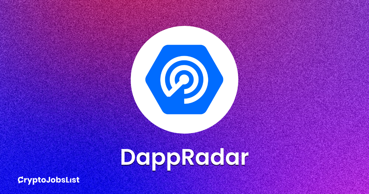 DappRadar jobs and careers | Crypto Jobs List