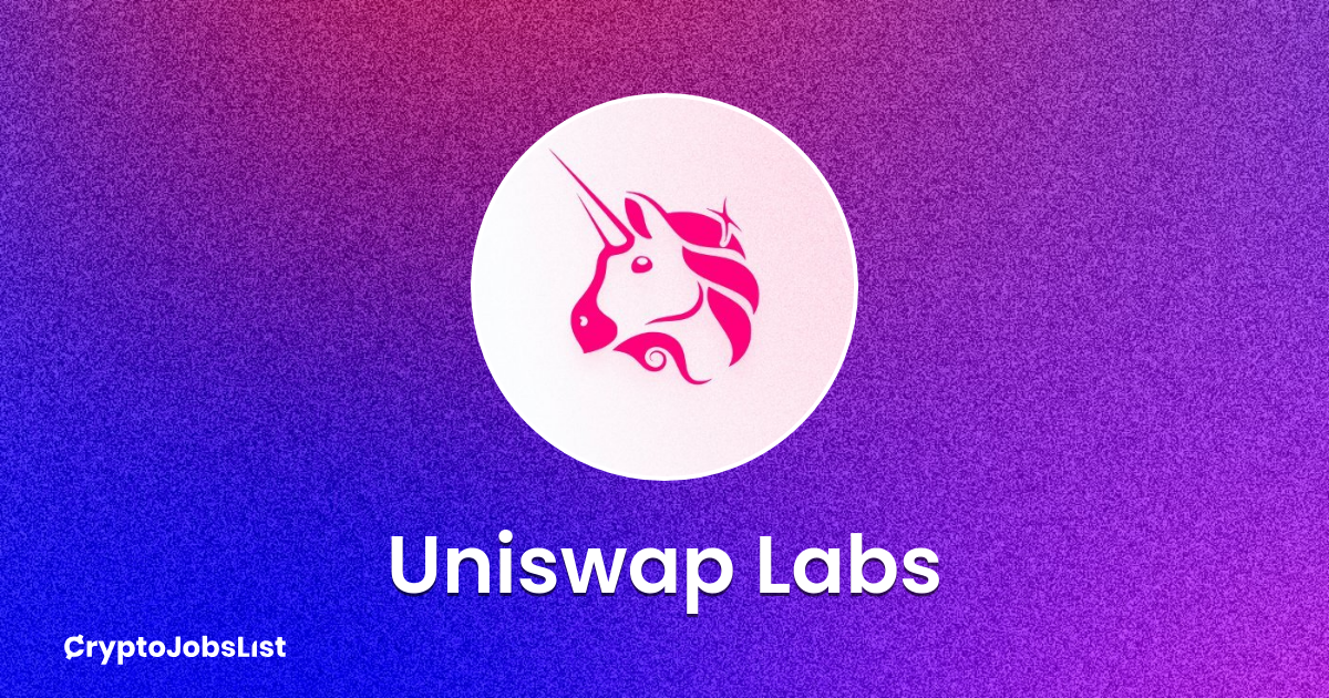 Uniswap Labs Jobs & Careers. 11 web3 jobs available now. 37 closed jobs ...